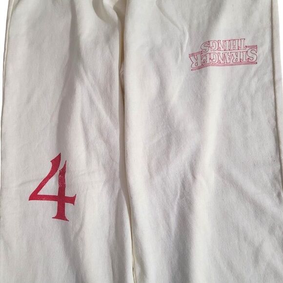 Stranger Things x PacSun Upside Down Sweatpants Hawkins High SZ S NWT - Picture 3 of 8